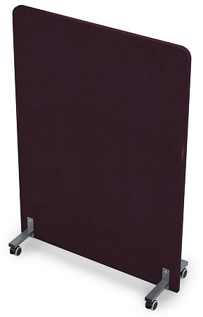 Акустическая мобильная перегородка на стационарных...