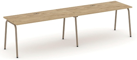 Рабочая станция на 2 места с лючком ES.RS-2.4-LK