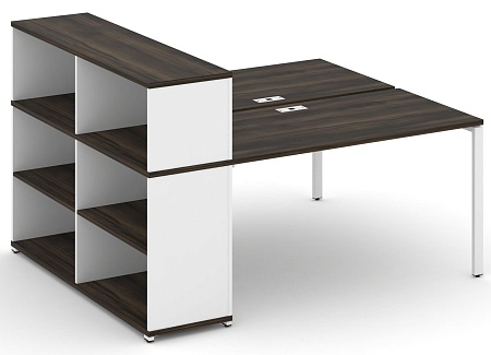 Рабочая станция с опорным стеллажом с надставкой низкой CN.DRS-211