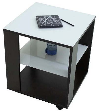 Журнальный столик Beauty Style 6 (Венге/Белое стек...