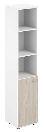 Шкаф высокий полуоткрытый, з.ст ЛДСП 16 мм, левый SG.852.L