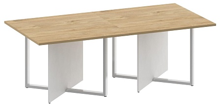 Стол переговорный, двойной, прямоугольный SK.SP-KV-110-2