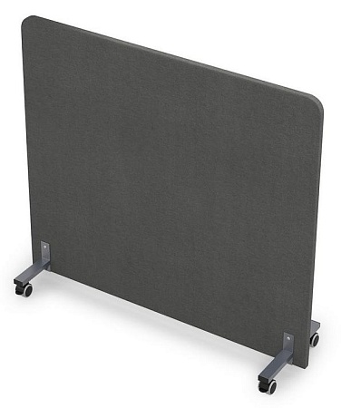 Акустическая мобильная перегородка на стационарных...