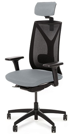 Кресло,синх,1D,подг,чер DION MeshBl 870 1D black