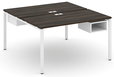 Рабочая станция двух сторонняя с подвесными тумбами на 2 места CN.DRS-103