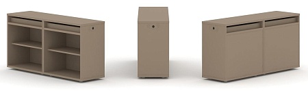 Набор №1. Тумба двойная + топ ES.NB.2T-1