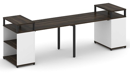 Рабочая станция с опорными стеллажами с верхними горизонтами CN.ORS-205