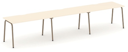 Рабочая станция на 3 места с вырезом ES.RS-3.3-VK