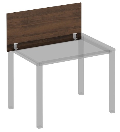 Экран настольный фронтальный с кронштейнами для ст...