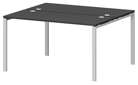 Бенч двойной на металлокаркасе СМС2-П-10К.120.Пр25