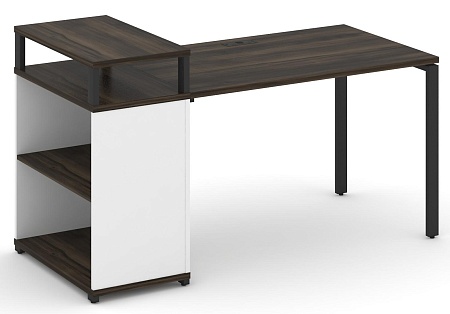 Стол рабочий с опорным стеллажом с верхним горизонтом CN.SP-206