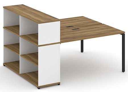 Рабочая станция с опорным стеллажом с надставкой низкой CN.DRS-211