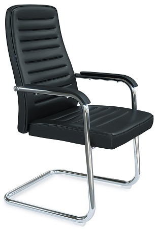 Кресло посетителя, экокожа AL 751 V