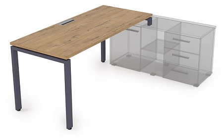 Стол рабочий, прямолинейный, правый СТП-П.975