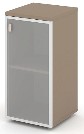 Шкаф низкий узкий правый (1 низкий фасад стекло в раме) ES.SU-3.2R(R)