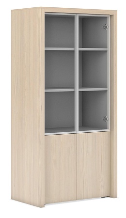 Шкаф комбинированный с декоративной обвязкой JR508