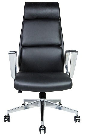 Кресло офисное Лондон ЛЮКС ZR8637H-408 black PU