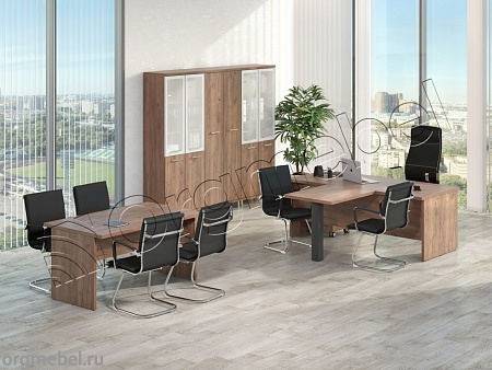 Стол руководителя прямоугольный KSR-6