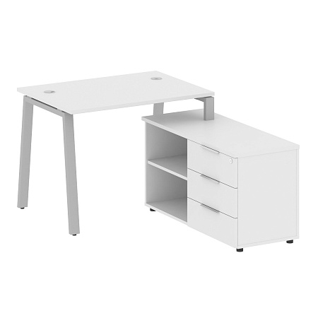 Рабочая станция на А-образном м/к с опорной тумбой правая БА.РС-СТС-2.1 Пр