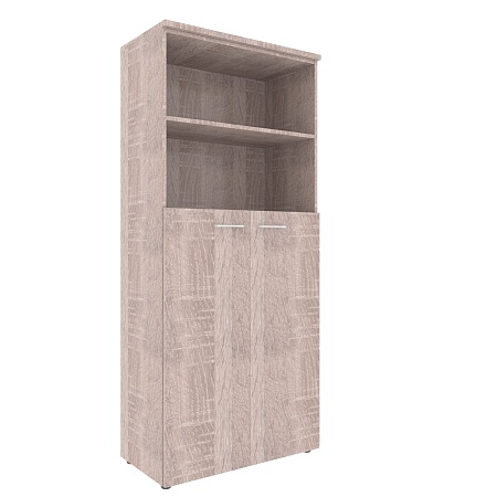 Шкаф с глухими средними дверьми и топом XHC 85.6