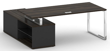 Стол руководителя с опорной греденцией, правый SK.SRG-200 (R)