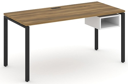 Стол рабочий с подвеснй тумбой м одной открытой нишей CN.SP-104