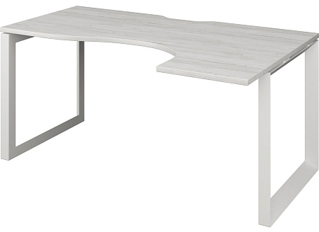 Стол эргономичный правый на металлокаркасе НТМП.О-040.ПР