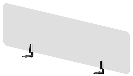 Фронтальный экран Plexi для отдельного стола ш. 15...