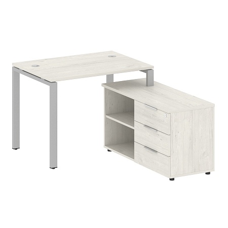 Рабочая станция с опорной тумбой правая БП.РС-СТС -2.1 Пр