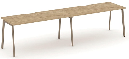 Рабочая станция на 2 места с вырезом ES.RS-2.4-VP