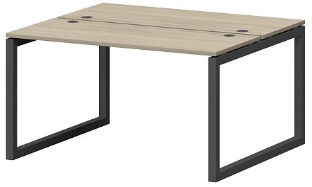 Бенч двойной на металлокаркасе СМС2-О-14К.120.Пр50