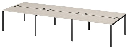 Бенч двойной на 6 рабочих мест АМБ-003-6