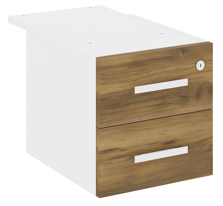 Тумба с двумя ящиками CN.PT-004 B/W