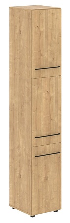 Шкаф колонка с 3-мя глухими малыми дверьми LHC 40.8