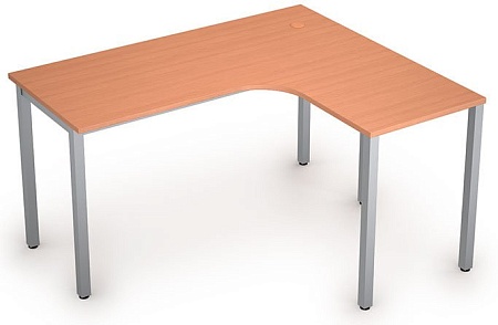 Стол на металлических опорах без экрана 2М.131R