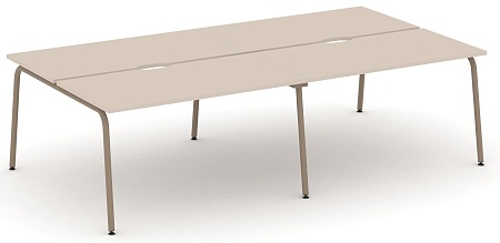 Рабочая станция на 4 места с вырезом ES.D.RS-4.3-VK