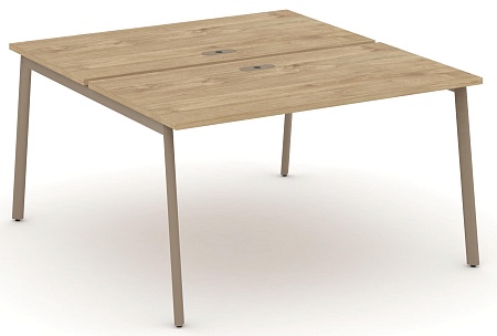 Рабочая станция на 2 места с лючком ES.D.RS-2.3-LP