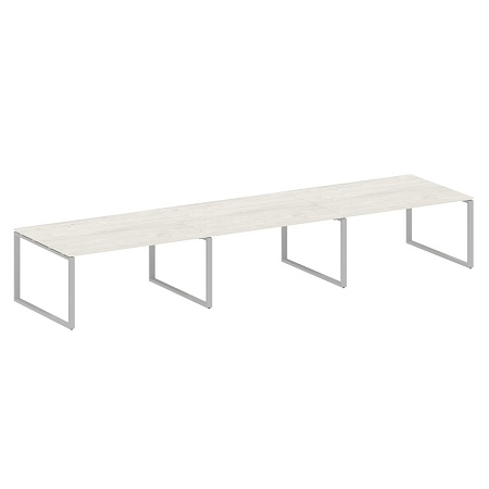 Переговорный стол (3 столешницы) на О-образном м/к БО.ПРГ-3.4