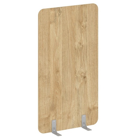 Перегородки на металлических опорах на фетровых по...