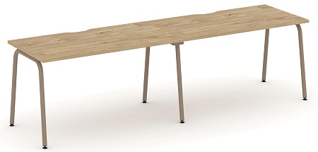 Рабочая станция на 2 места с вырезом ES.RS-2.3-VK