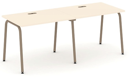 Рабочая станция на 2 места с лючком ES.RS-2.1-LK