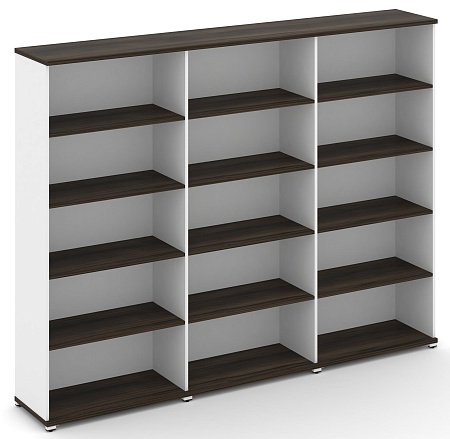 Стеллаж три широкие секции, 5 ниш CN.STS-530