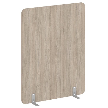 Перегородки на металлических опорах на фетровых по...