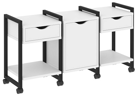 Тумба на колесных опорах наборная. Вариант №6 VR.L-TN-6.K