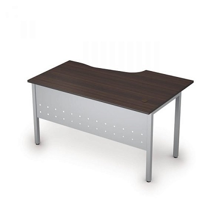 Стол на металлических опорах, экран металл 2МК.122L