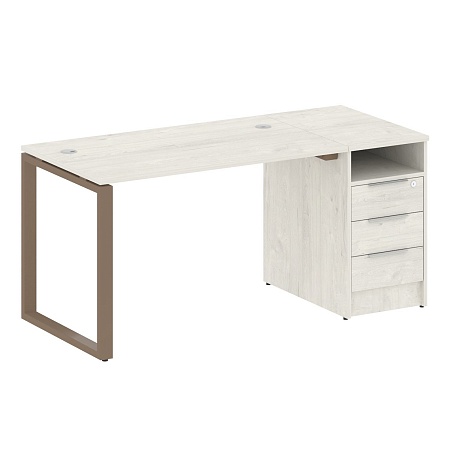 Рабочая станция на О-образном м/к с опорной тумбой БО.РС-СТП -1.2