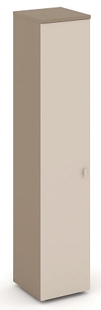 Шкаф высокий узкий левый (1 высокий фасад ЛДСП) ES.SU-1.9(L)