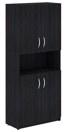 Шкаф с 2-мя комплектами глухих малых дверей SR-5W.4