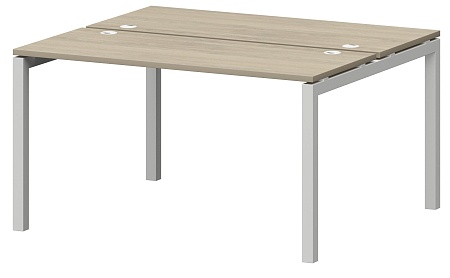 Бенч двойной на металлокаркасе СМС2-П-18К.120.Пр50