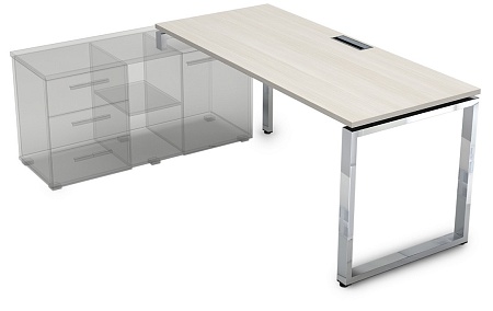 Стол рабочий прямолинейный левый НСТЛ-О.985L
